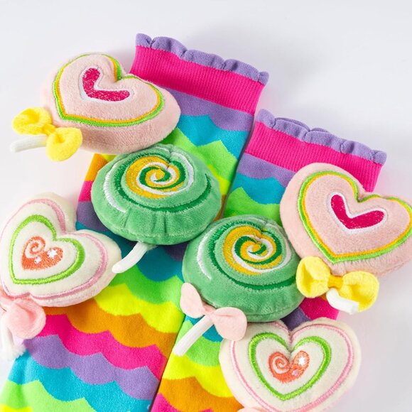 Crazy socks for kids Cute girl socks girls wacky Funky Stretch Mid to High Novel - Picture 9 of 12